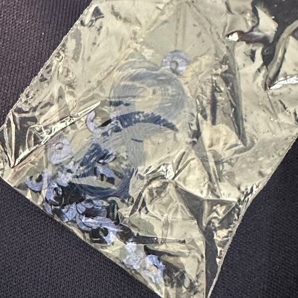 Isaac Mizrahi Live! Blue Sequined Hoodie Full Zip Jacket Womens 2XS XXS NWOT - Picture 15 of 16